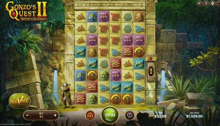 Gonzo's Quest 2 NetEnt kolikkopeli