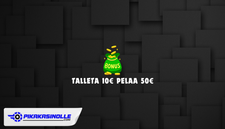 Talleta 10 pelaa 50